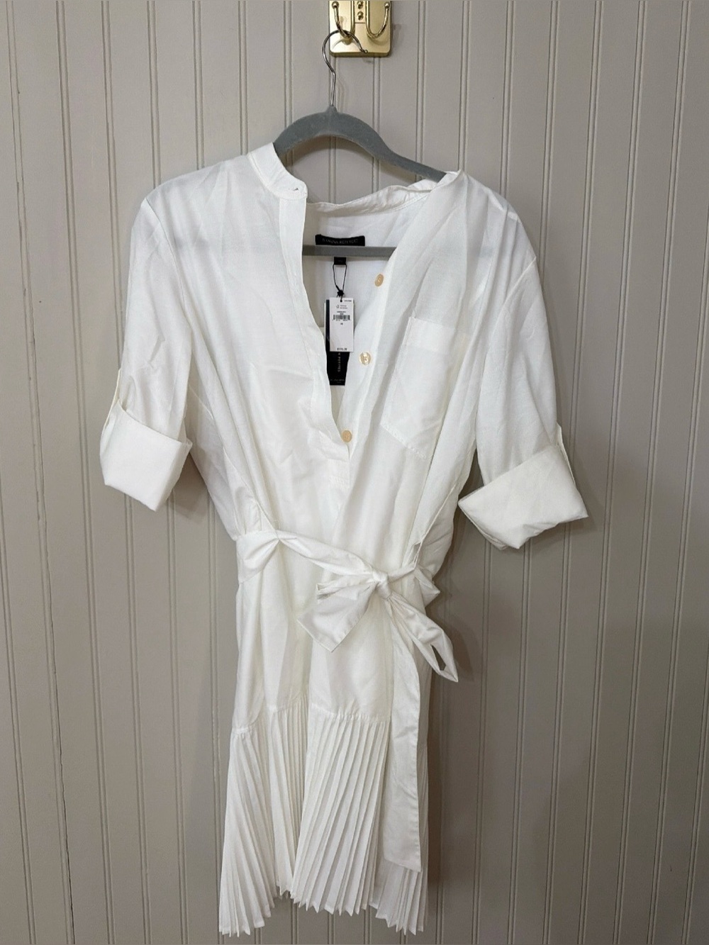 Banana Republic Dress Women’s Medium White NWT